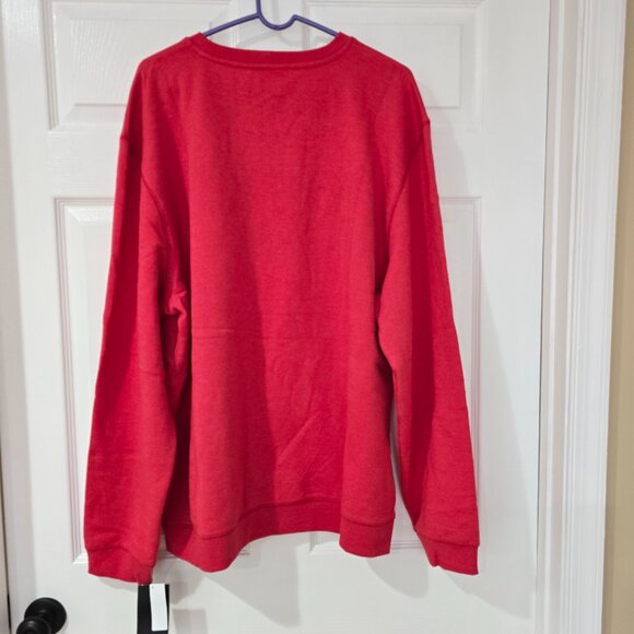 Louisville Cardinals Men's Captivating Pullover Sweatshirt Red Sz 2XL NWT - Picture 5 of 8